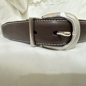 Boys Leather Belt 30/32 Reversible Black/Brown